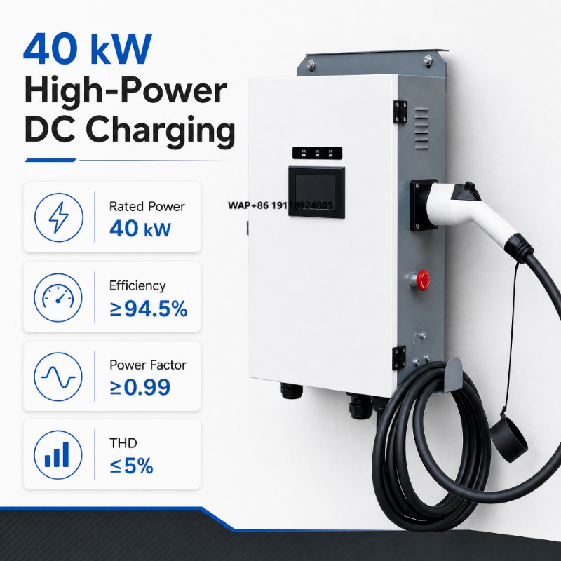 Fast Ev Charger - Yere Monte Edilen Şarj İstasyonları DC