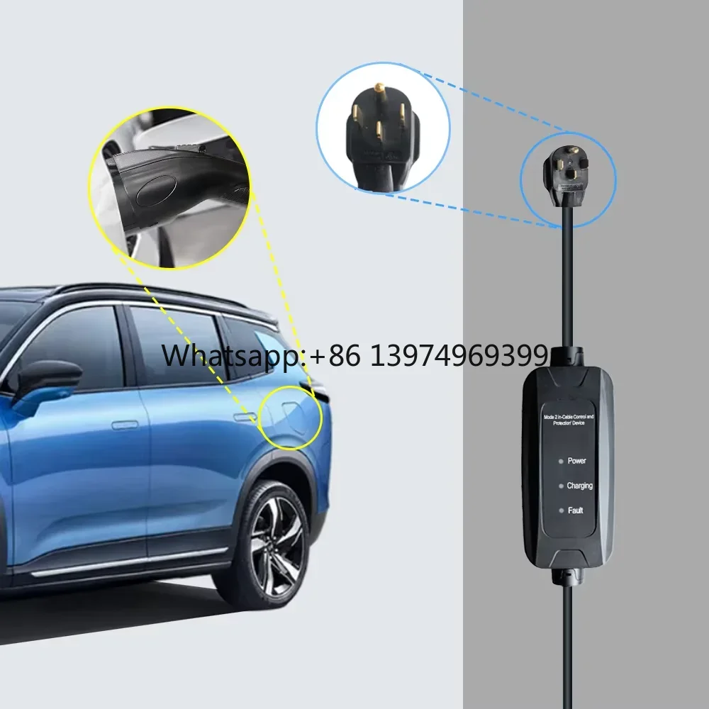 9kw 16A SAE J1772 Tip 1 Mobil  - Portable Ev Charger incelemesi ve fiyatı