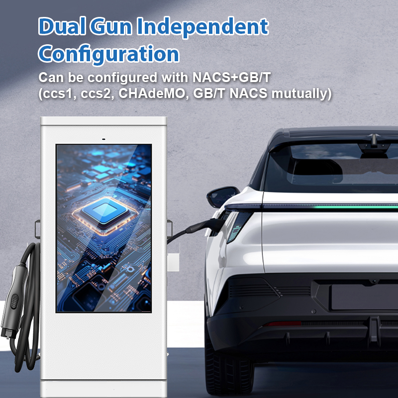 Zemin Tipi Çift 60kW DC Hızlı  - Fast Ev Charger incelemesi ve fiyatı