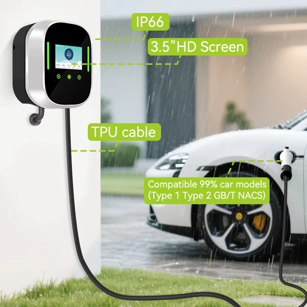 Akıllı EV Şarj Cihazı Duvar Ti - Type 2 Charger incelemesi ve fiyatı