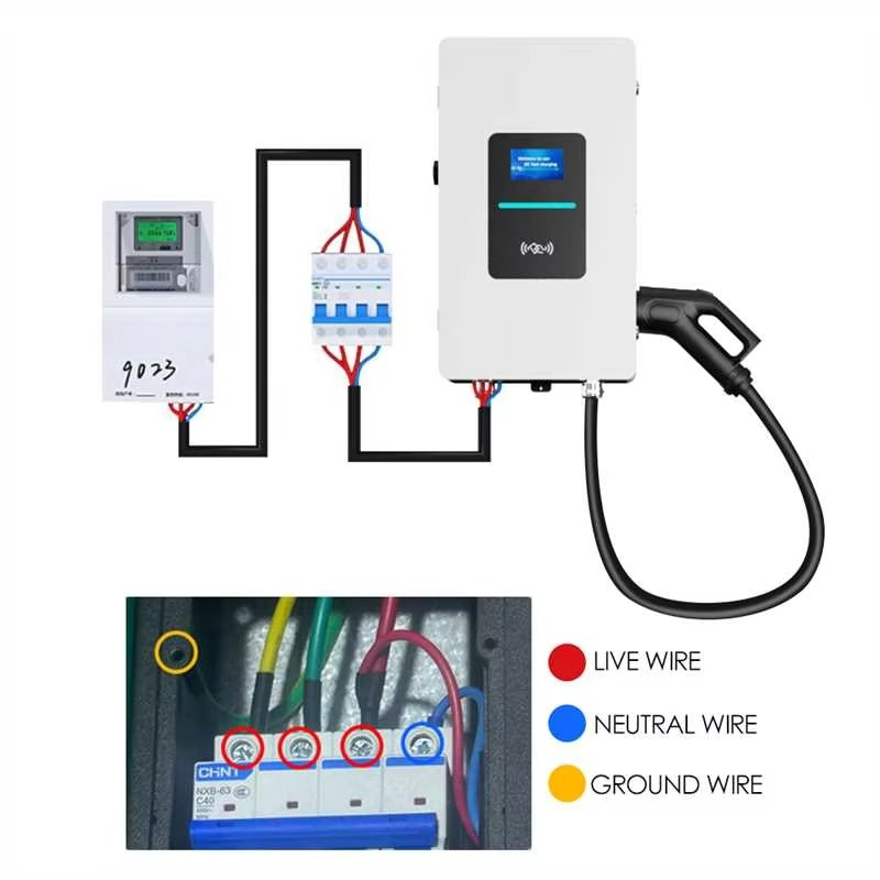 RSCHG 20kw CCS1 IP54 DC Elektr - Fast Ev Charger incelemesi ve fiyatı